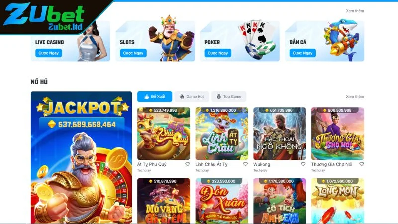 Kho game hơn 900 trò chơi đến từ các nhà phát hành danh tiếng
